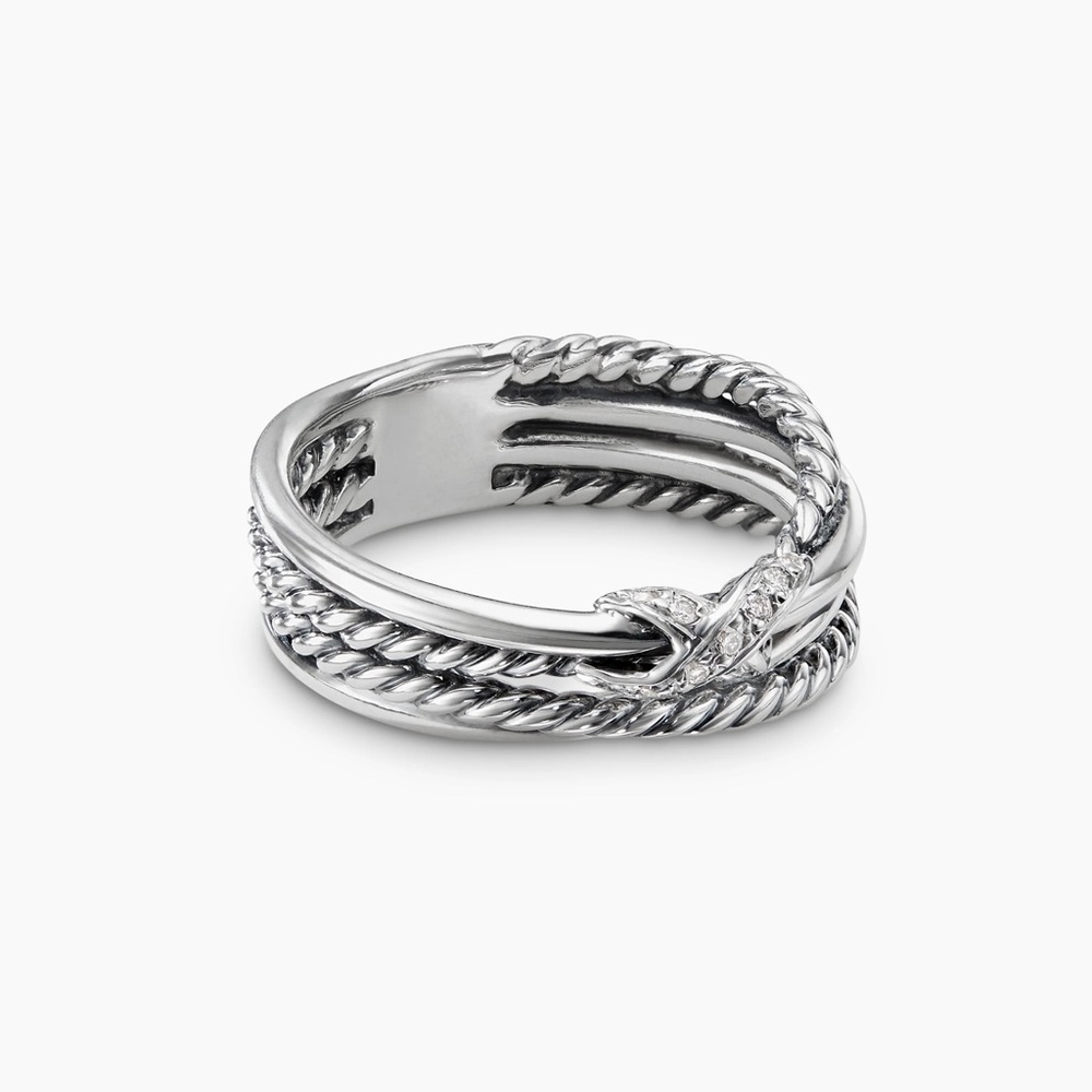 David Yurman cross ring size 7